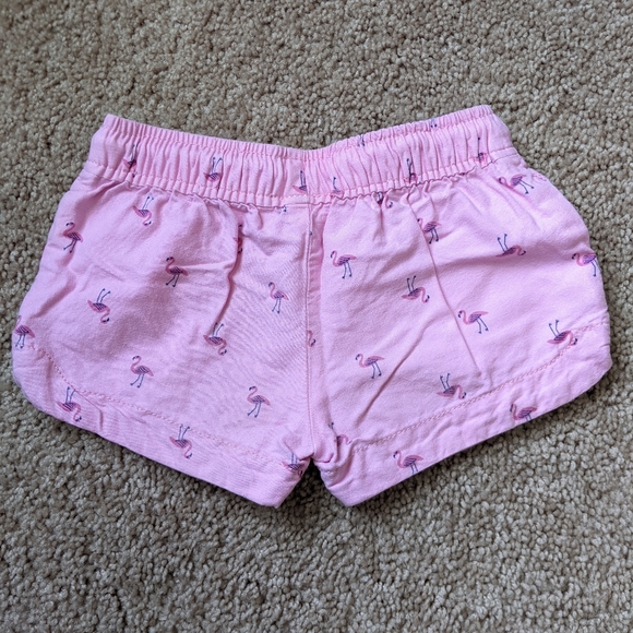 OshKosh Flamingo toddler shorts. - Picture 2 of 3